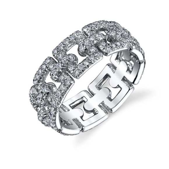 Jewelry - ❤Fashion Shiny Dainty Gems Zircon Trendy Eternity Ring for Women, MARR90…
